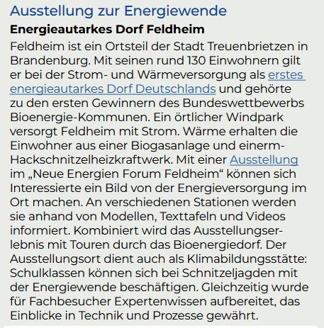 Bild zeigt einen Zeitungsartikel