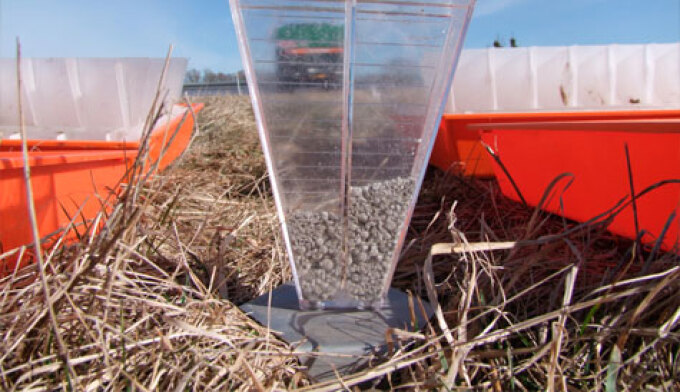 3) Kalkungsversuch Gut Wilmersdorf (Foto: A.Nagel)